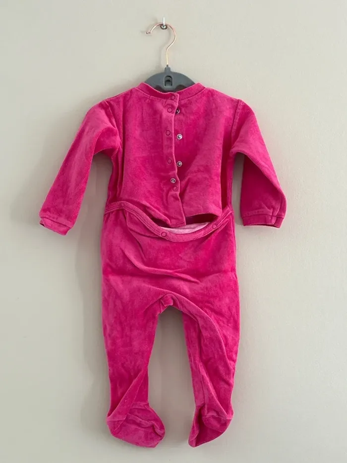 Pyjama fille Absorba 12 mois - photo numéro 2
