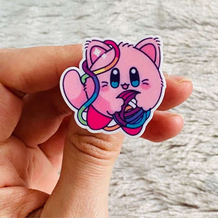Pins Brut Fait Main Kirby Wool
