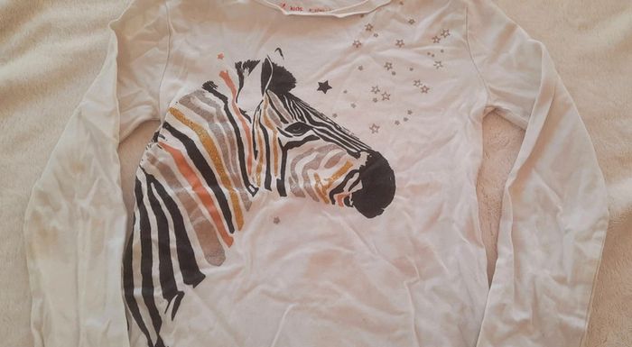 T-shirt Zèbre 5 ans - photo numéro 2