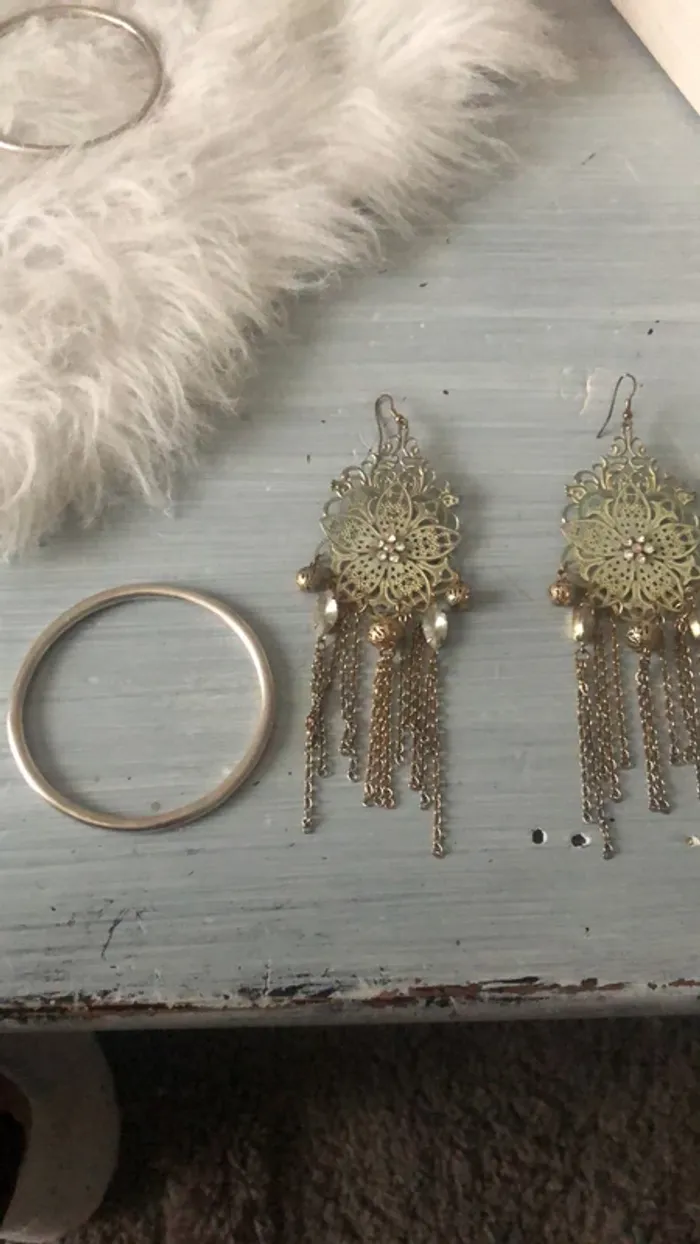Boucles longues pendantes - photo numéro 2