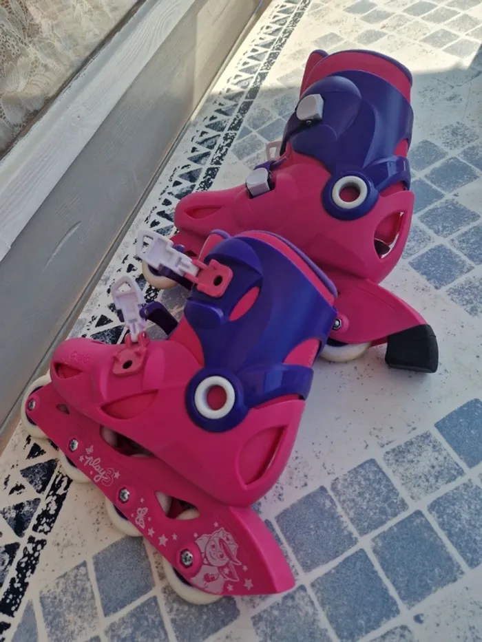 Rollers enfant pointure 32-34 - photo numéro 4