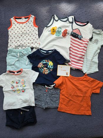 Lot habits été garçon 3 mois