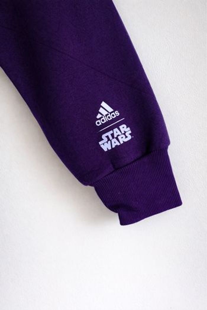 🌌 ADIDAS x STAR WARS – Sweat Collector "Sith Edition" – Taille S - photo numéro 3