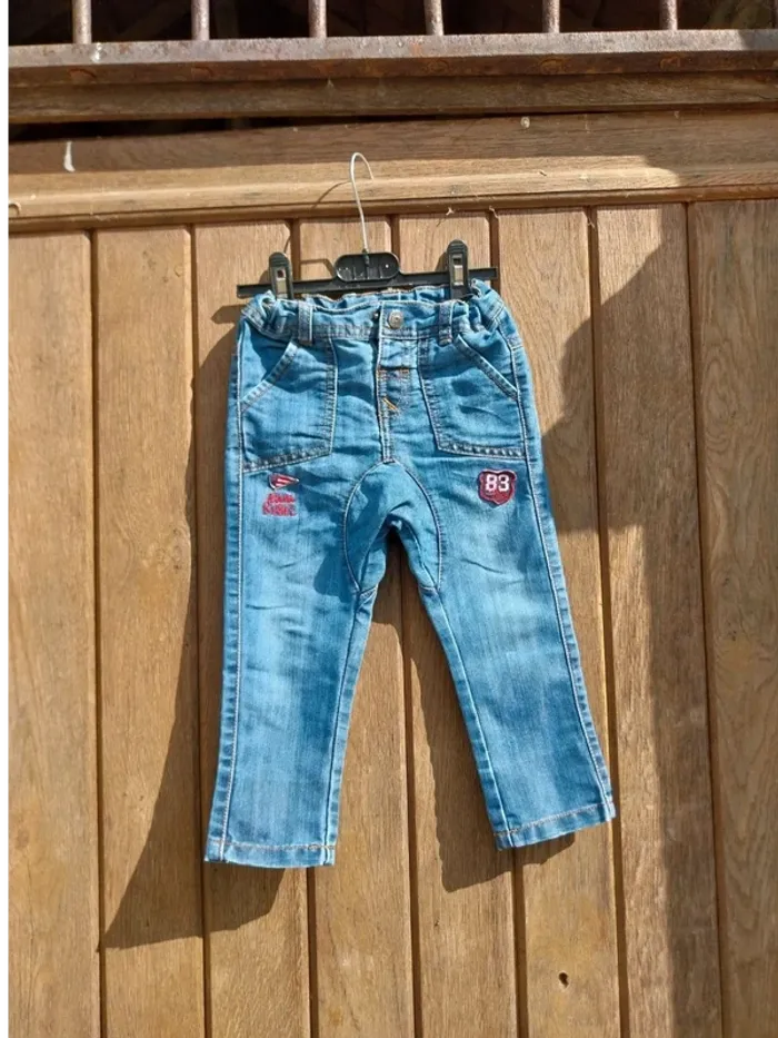 Pantalon en jean bébé garçon 18 mois