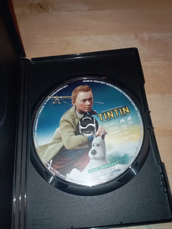DVD Les aventures de tintin - photo numéro 3
