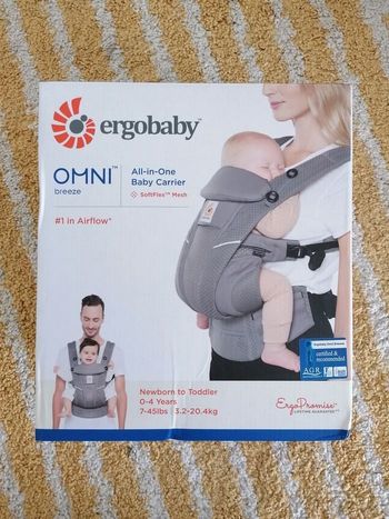 Porte bébé Ergobaby Omni Breeze (physiologique) 