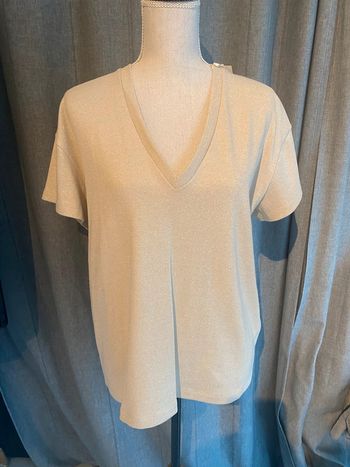T shirt beige doré icode XL