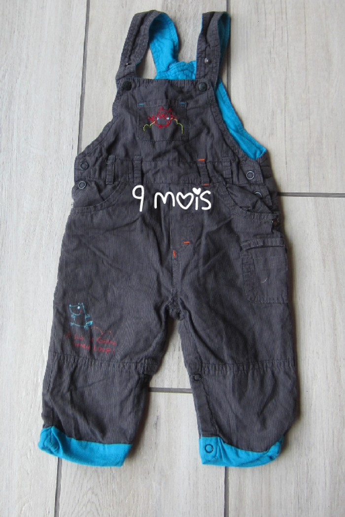Salopette bébé garçon. Taille 9 mois