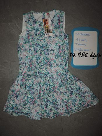 robe orchestra thème "influence" taille 12 ans