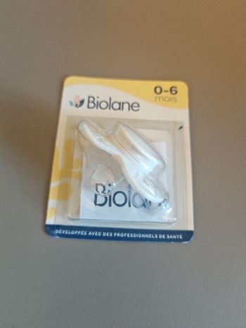 Tétine biolane 0-6mois 