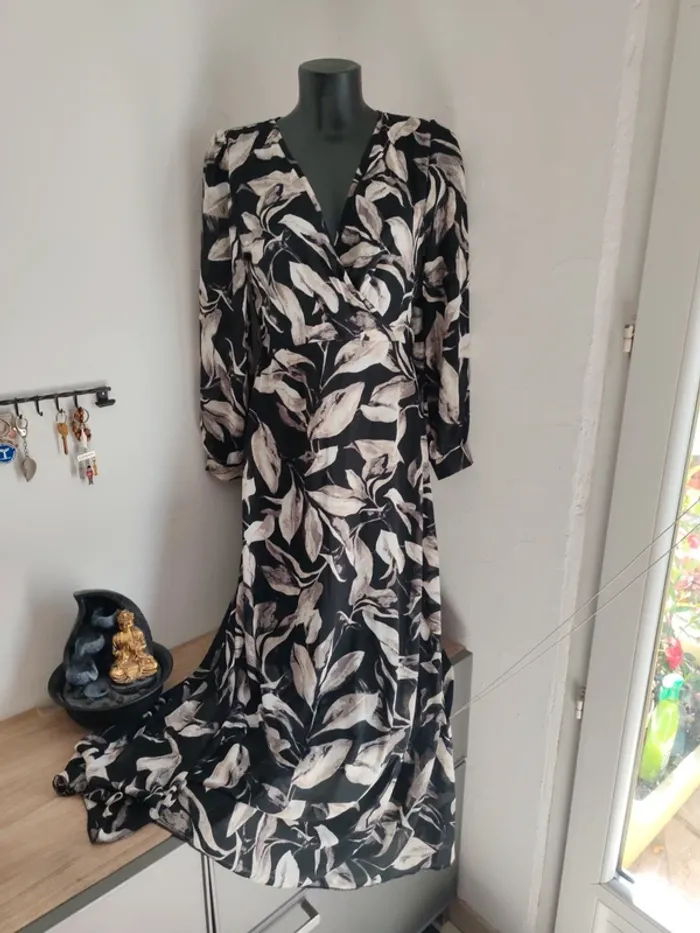 Robe maxi mi-saison taille s-m