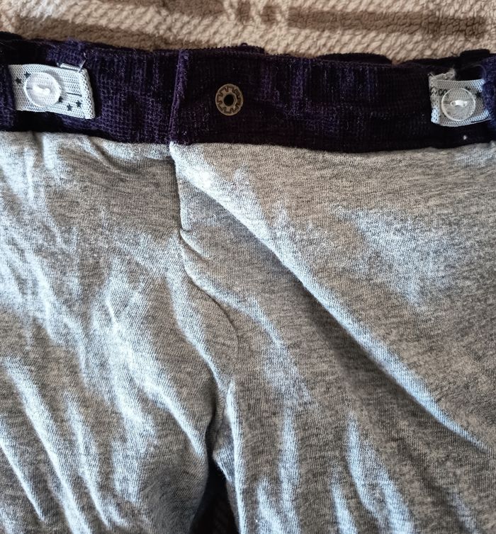 👖 Pantalon Enfant Violet Uni - 6 Mois / Bout'chou - photo numéro 7