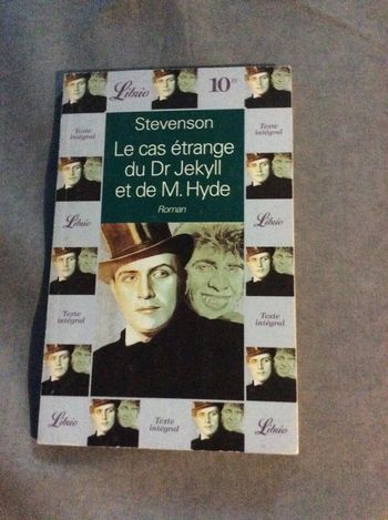 #le cas étrange du Dr Jekyll et de M Hyde Stevenson