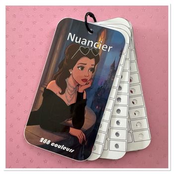 Nuancier guangna - tooli art - languo - grasp en 288 couleurs ou tout autres marques