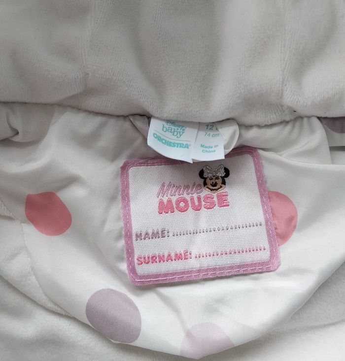 Doudoune Minnie 12 mois neuve - photo numéro 3