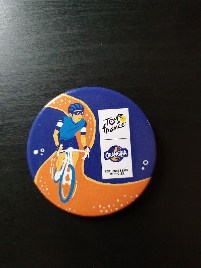 Décapsuleur magnétique Orangina Tour de France