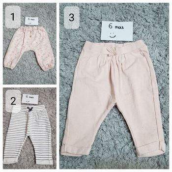 Pantalon fille 6 mois - 2€ l'unité