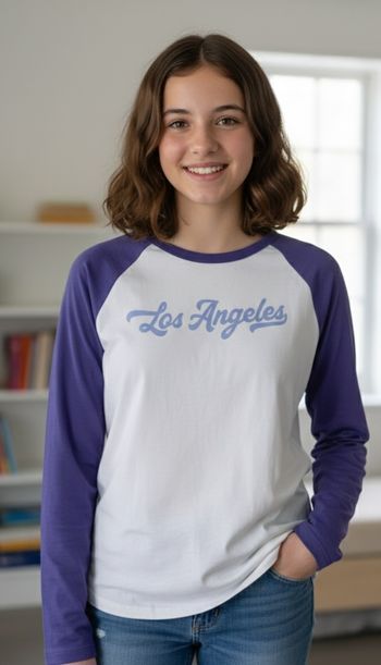 T-shirt à manches longues Los Angeles 