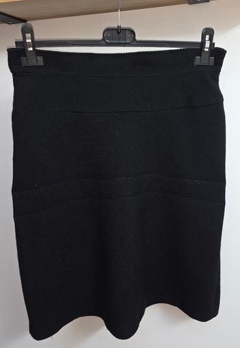 Jupe noire laine 40