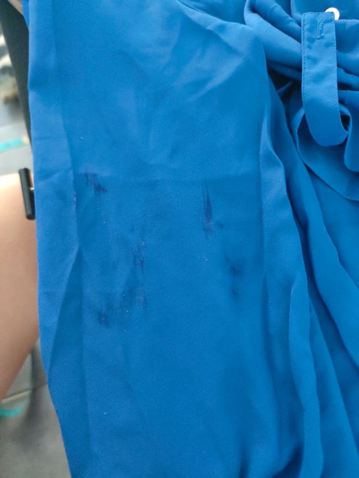 Blouse bleu électrique yoins taille xl neuf - photo numéro 7