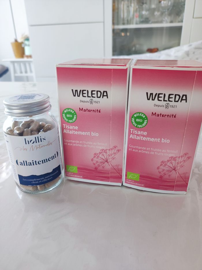 Complément laboratoire hollis + Tisane allaitement