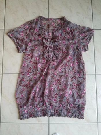 Blouse en voile T42
