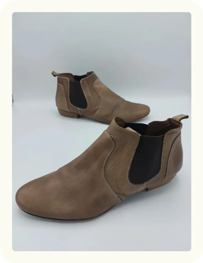 Bottines boots cuir femme Triver flight