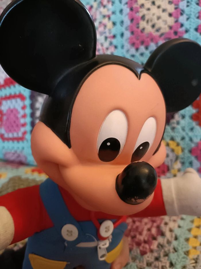 Poupée peluche Mickey vintage - photo numéro 10