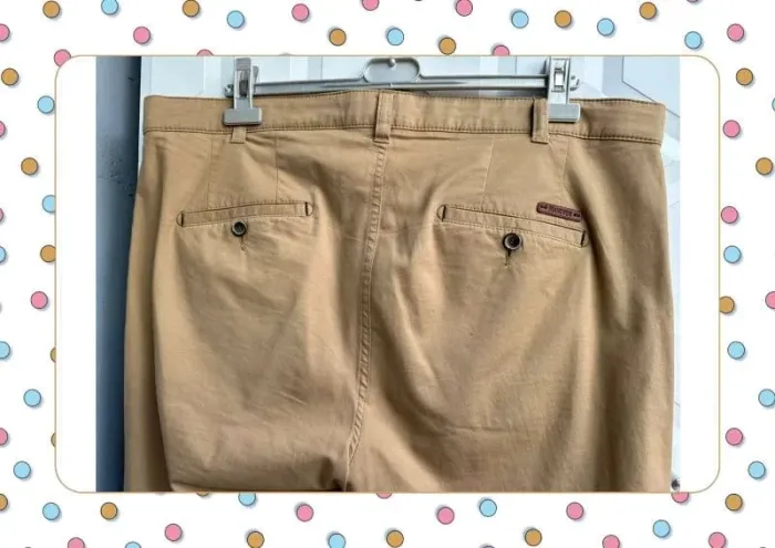 Pantalon Maneven beige taille 52 - photo numéro 9