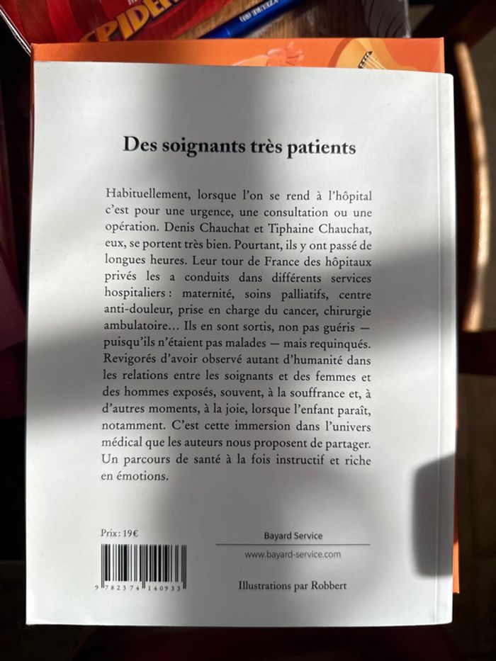 Livre « Des soignants très patients » - photo numéro 2
