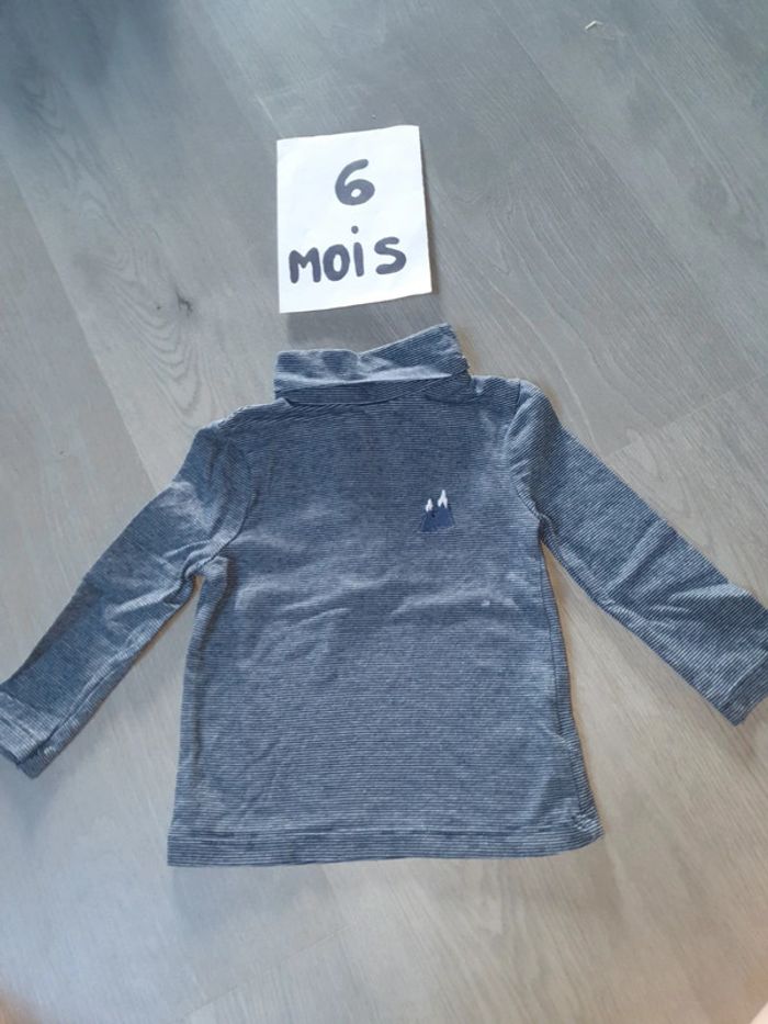 Maillot t-shirt sous pull 6mois