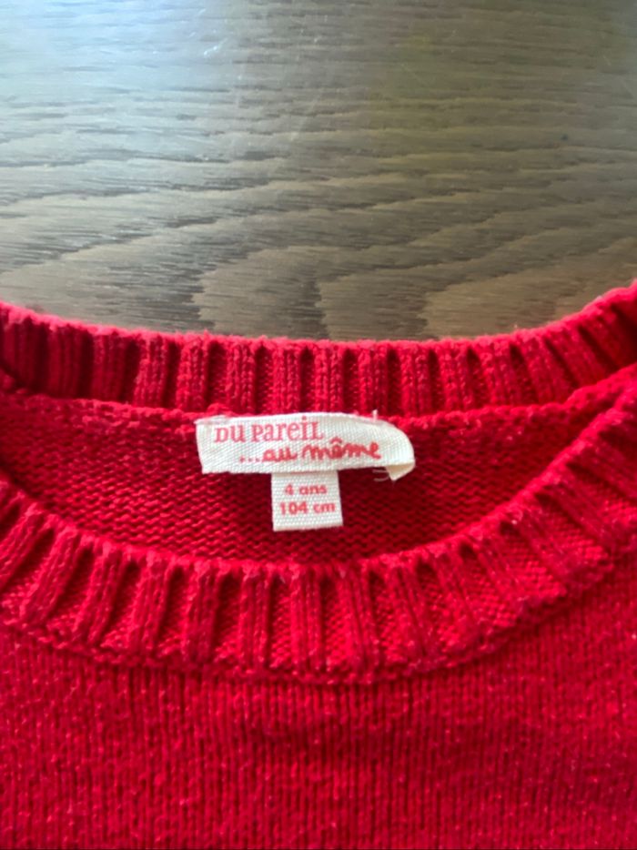 Pull de Noël 4 ans DPAM - photo numéro 2
