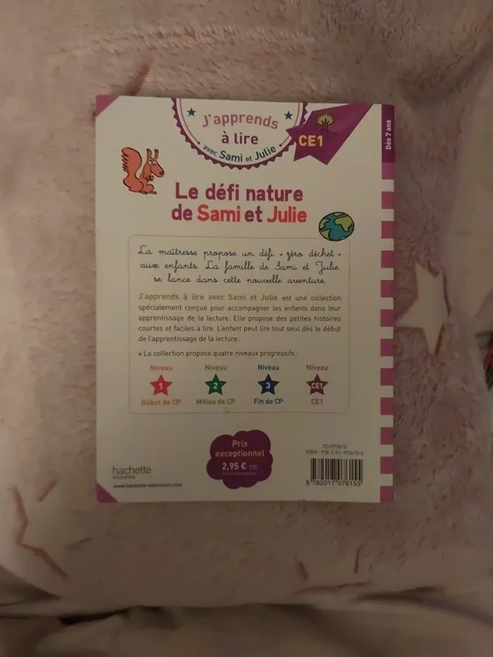 Livre j'apprends à lire avec sami et Julie ce1 - photo numéro 2
