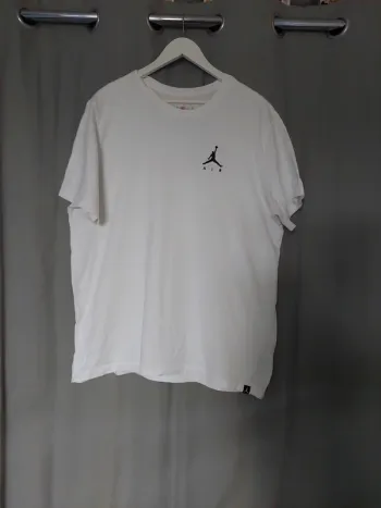 T-shirt Air Jordan blanc – Taille XL – 100% coton