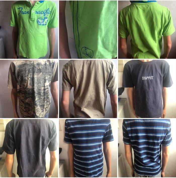 8 T-shirts manches courtes - photo numéro 2