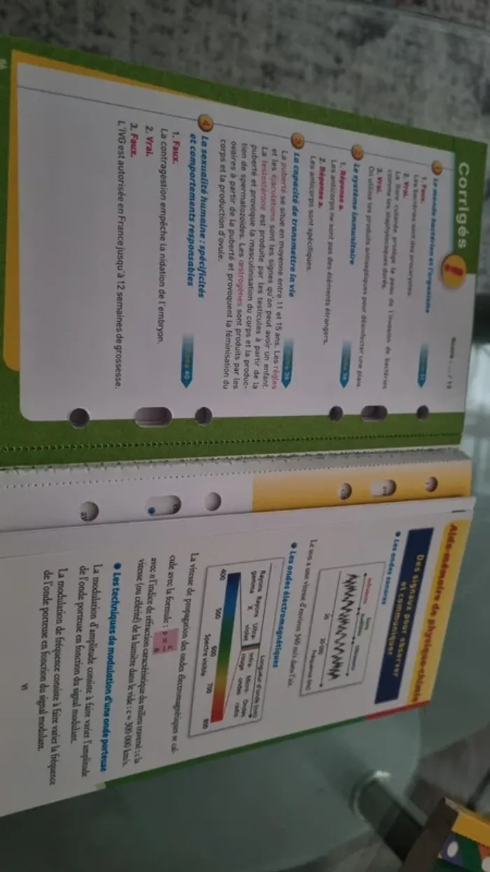 Fiches brevet sciences 3e - photo numéro 3