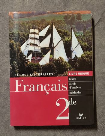 Français 2de - Manuel De L'élève Odile Marais