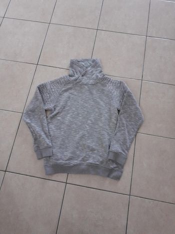 Sweat 12 ans gris
