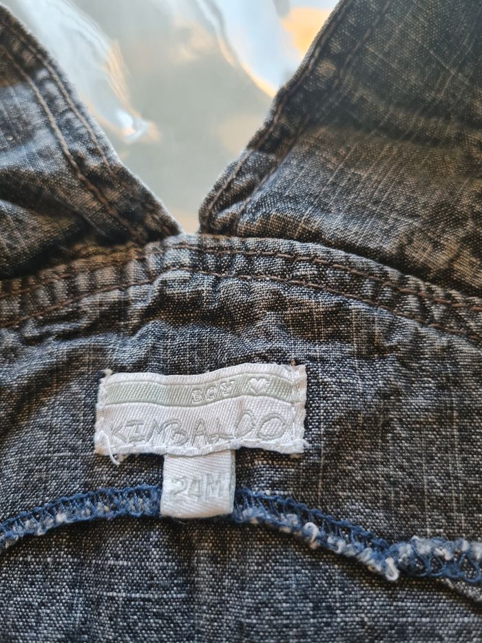 Salopette short kimbaloo 24 mois - photo numéro 2