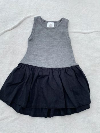 Robe pinaflore neuf adventurer L manymonths laine merinos