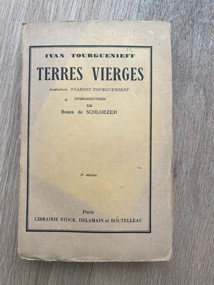 La terres vierges 1930