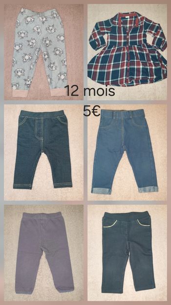 Vêtements fille 12 mois
