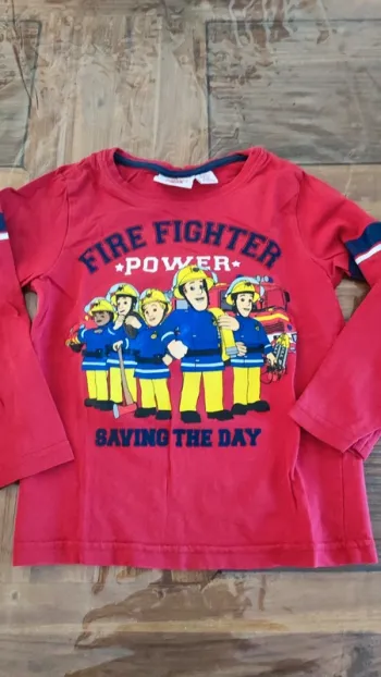 Tee shirt sam le pompier