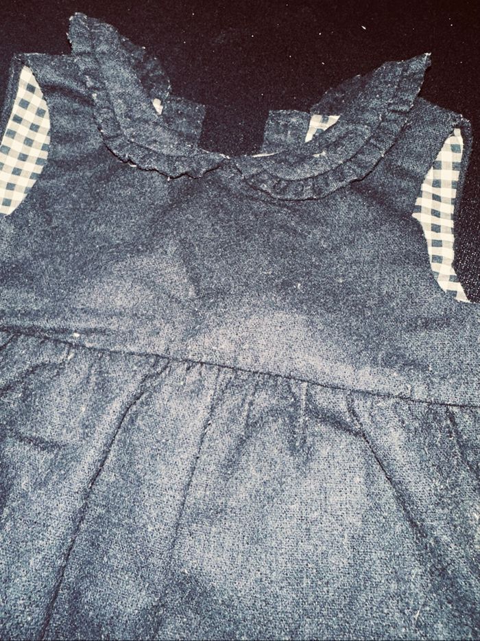 Ensemble barboteuse en velour avec pull côtelé KIABI - 12M - photo numéro 3
