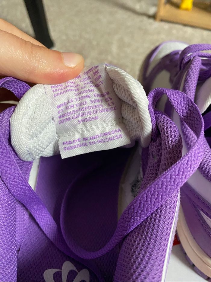 Nike Dunk violet - photo numéro 4