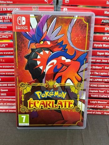 Pokémon écarlate switch