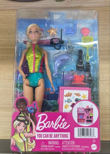 Coffret Barbie plongeuse NEUF
