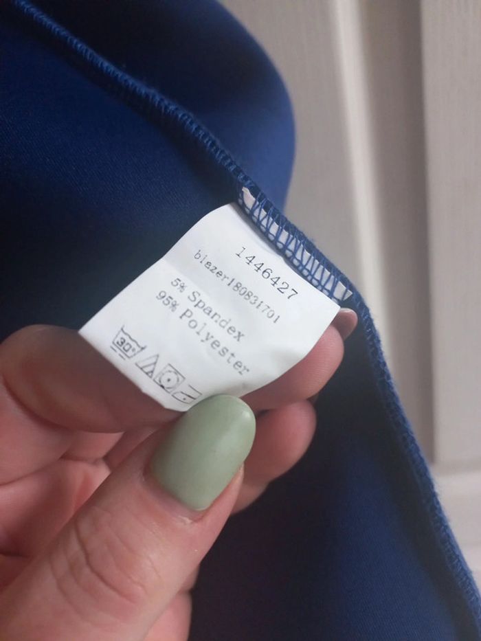 Veste bleue - photo numéro 4