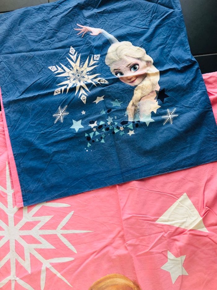 Parure de drap lit 1 place enfant fille disney coton - photo numéro 7