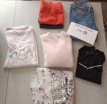 Lot 12ans/XXS fille